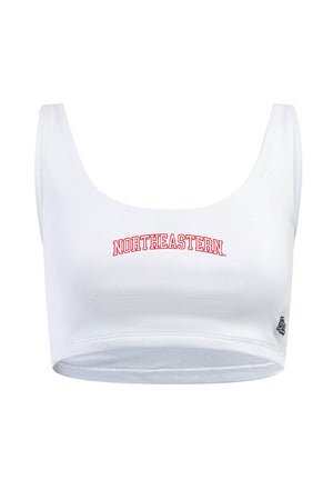 Northeastern Scoop Neck Crop Top