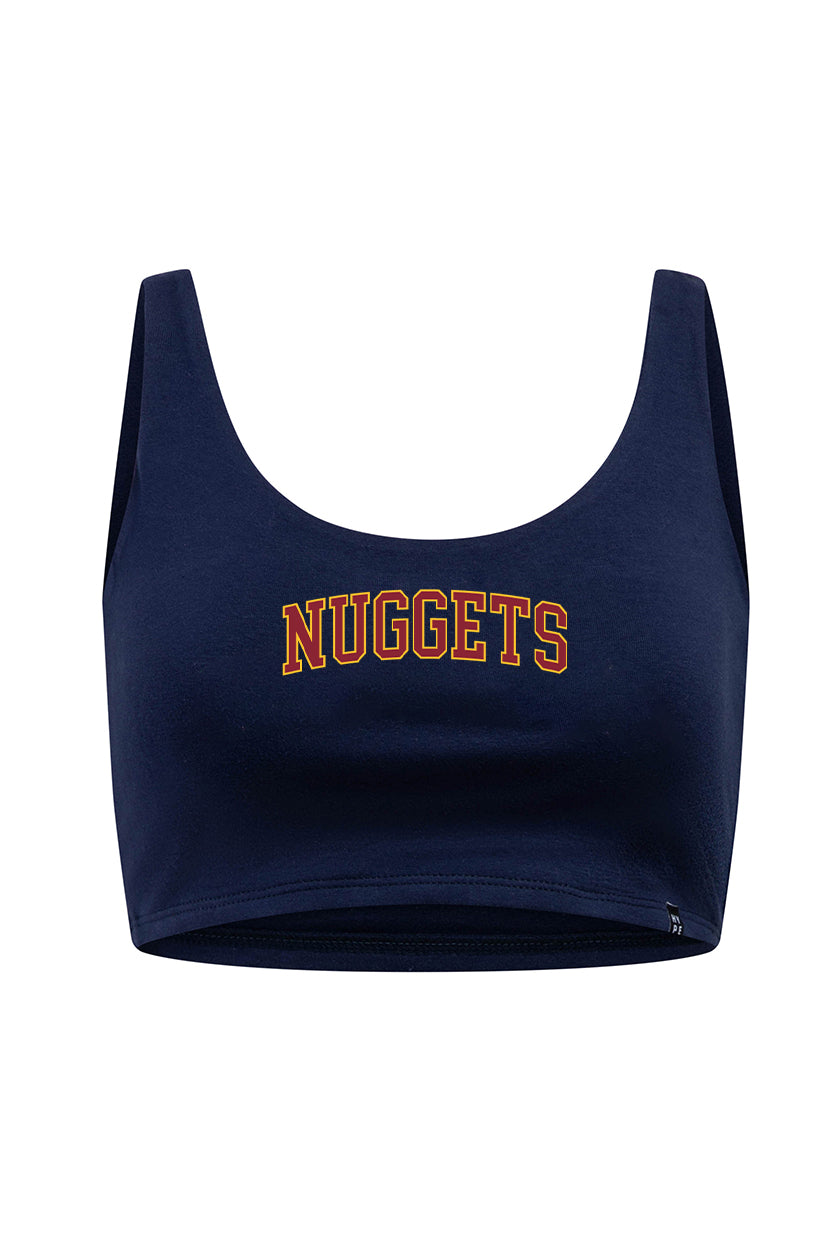 Denver Nuggets Scoop Neck Crop Top