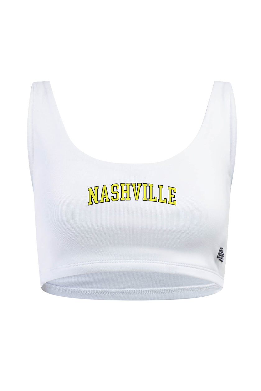 Nashville SC Scoop Neck Crop Top