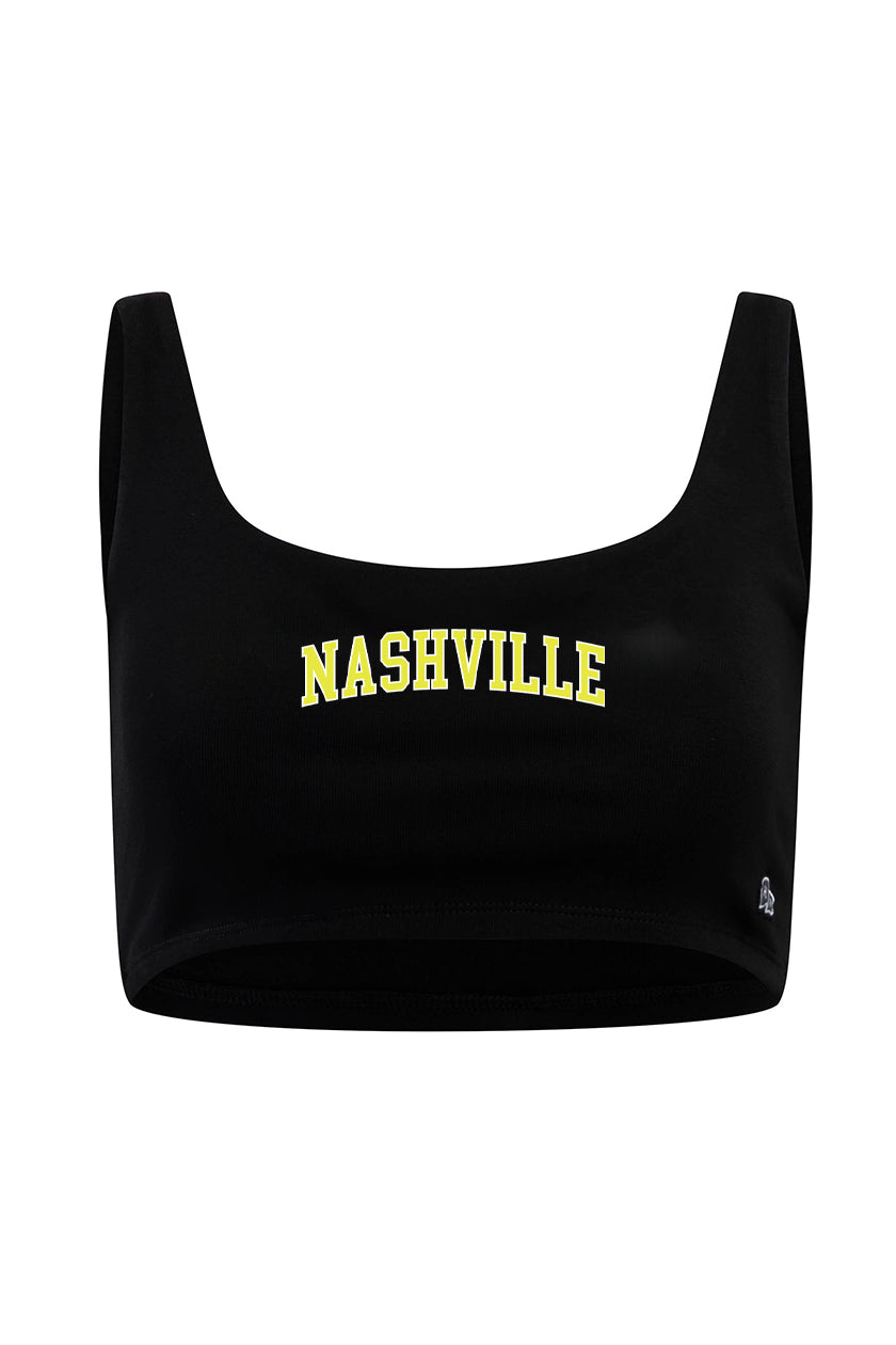 Nashville SC Scoop Neck Crop Top