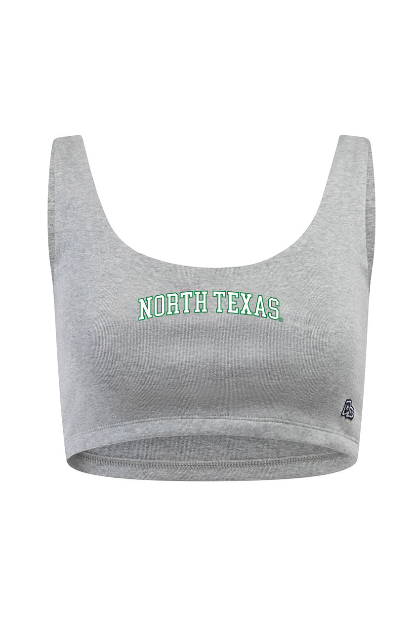 UNT Scoop Neck Crop Top