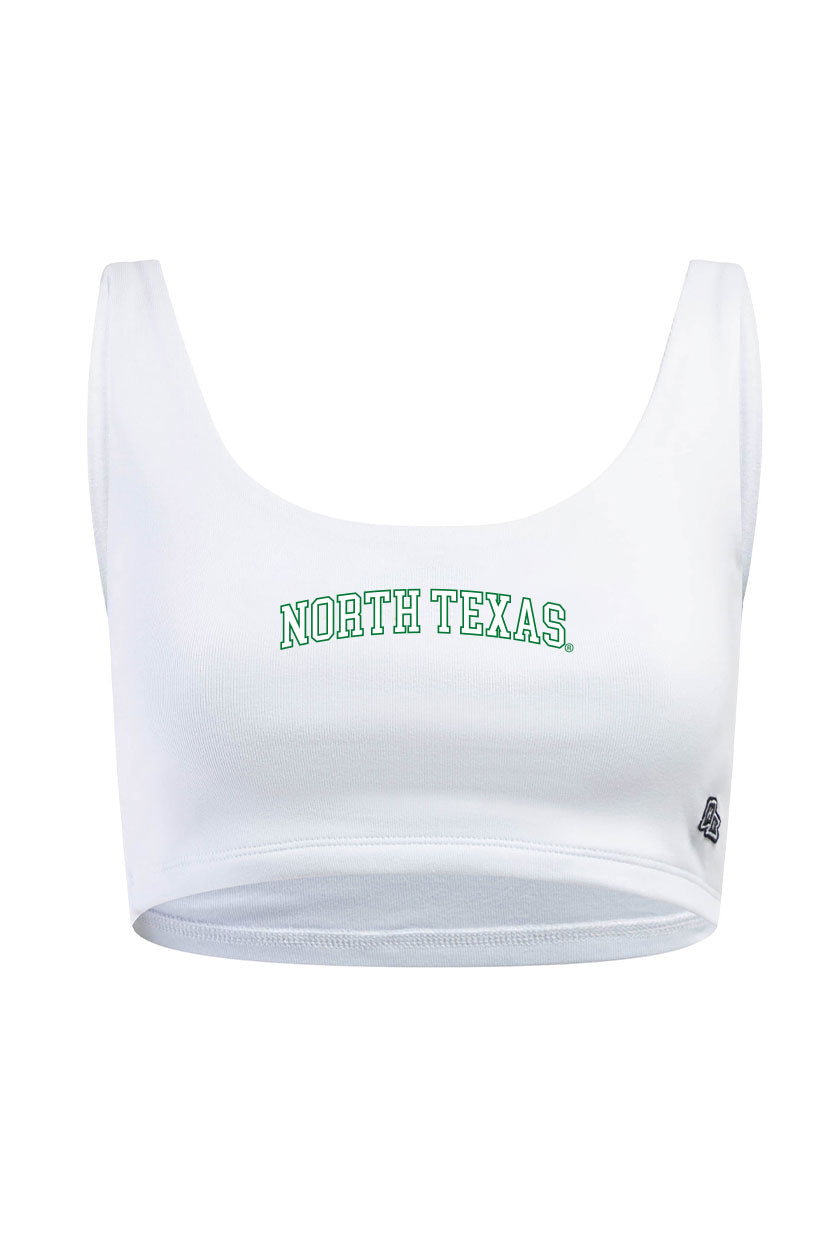 UNT Scoop Neck Crop Top