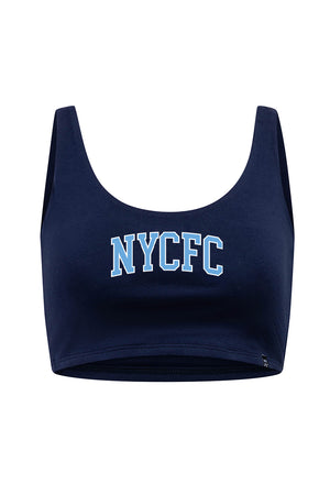 New York City FC Scoop Neck Crop Top