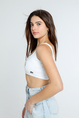 University of Oklahoma  | Scoop Neck Crop Top