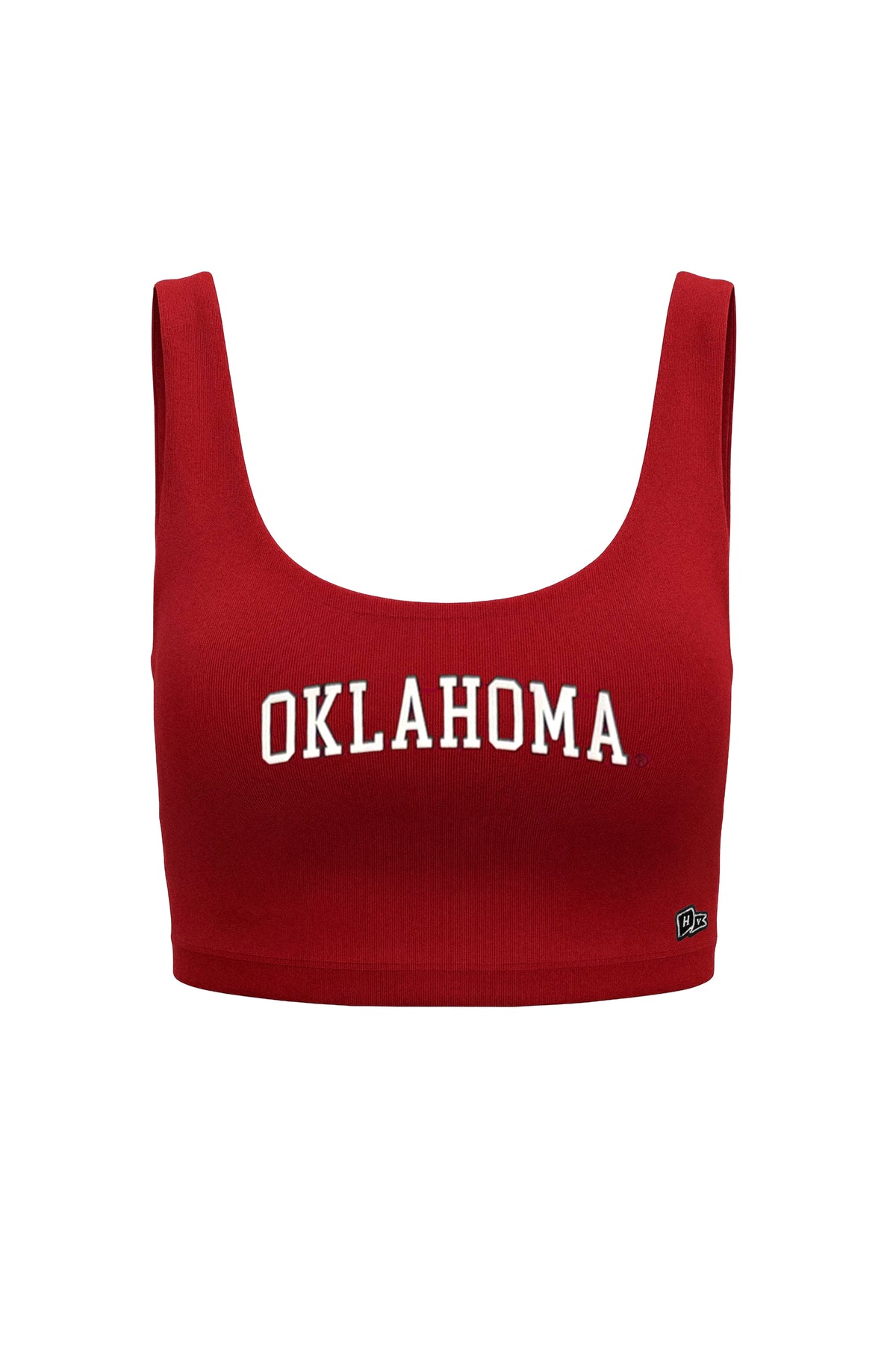 University of Oklahoma  | Scoop Neck Crop Top