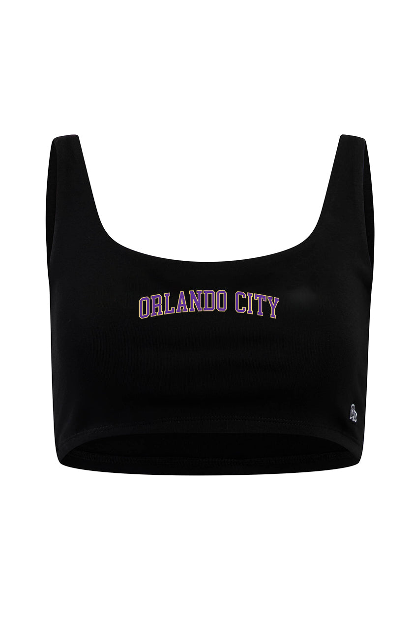 Orlando City Scoop Neck Crop Top