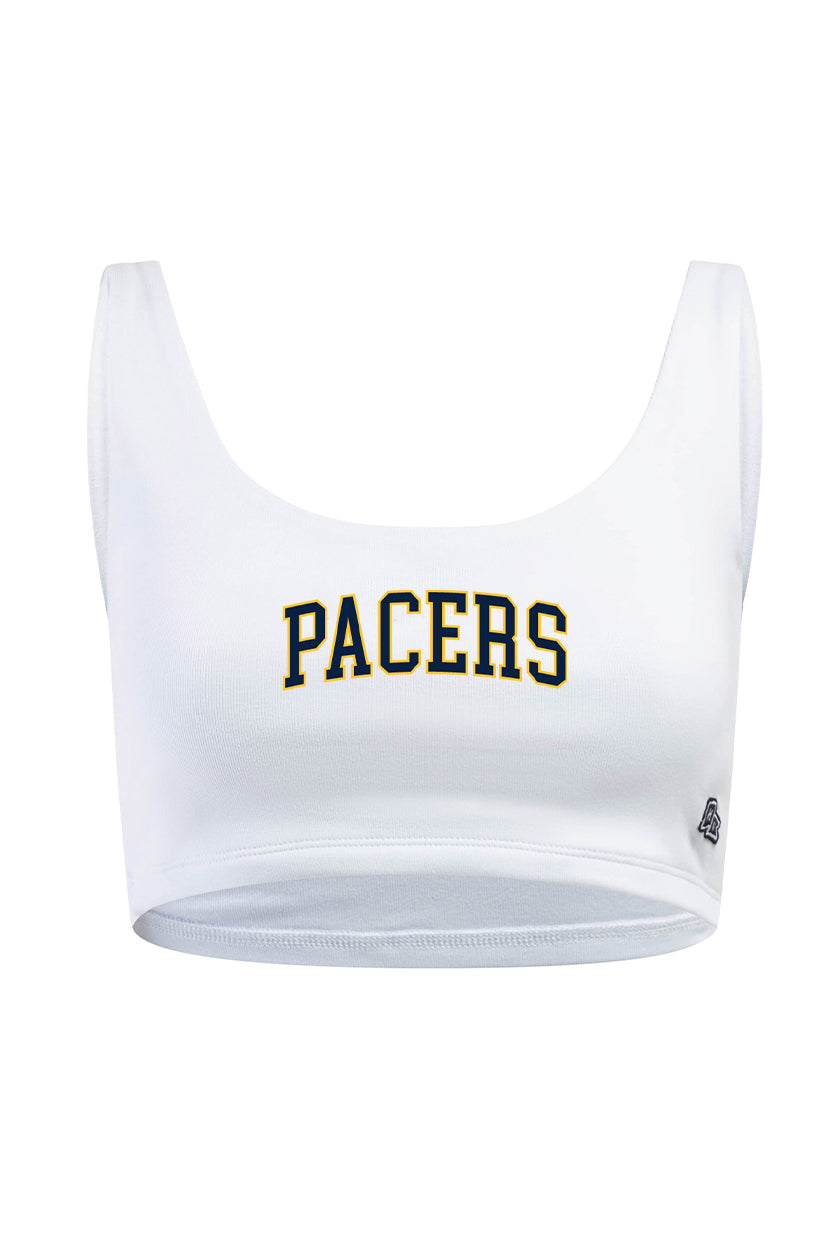 Indiana Pacers Scoop Neck Crop Top