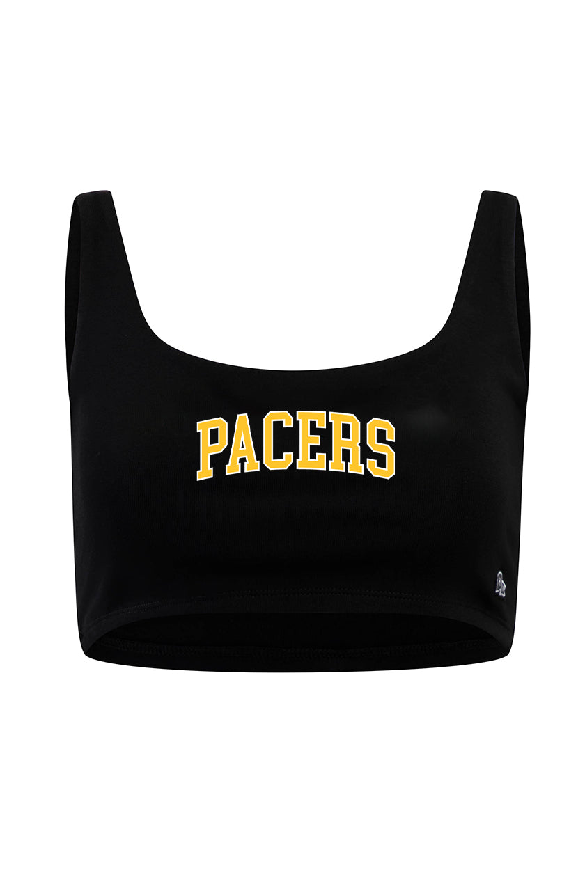 Indiana Pacers Scoop Neck Crop Top