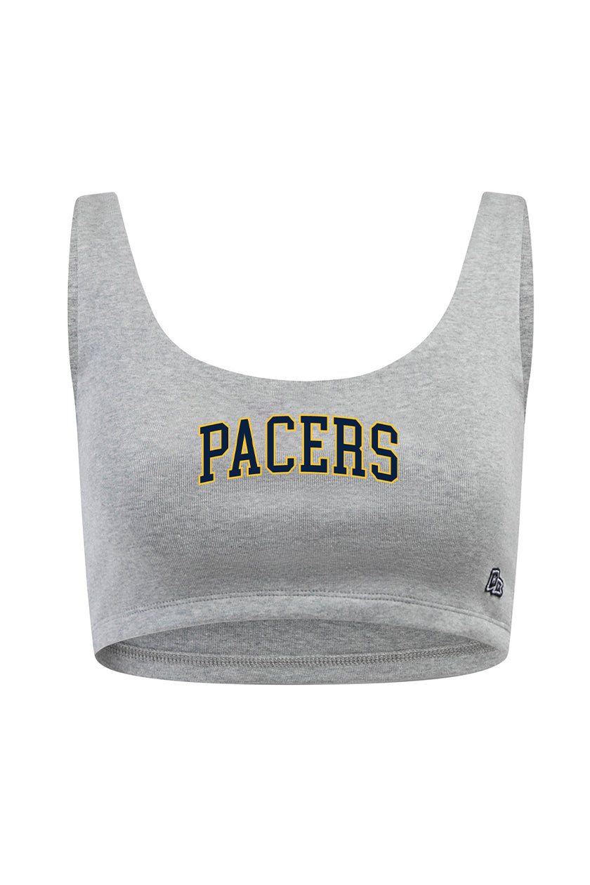 Indiana Pacers Scoop Neck Crop Top