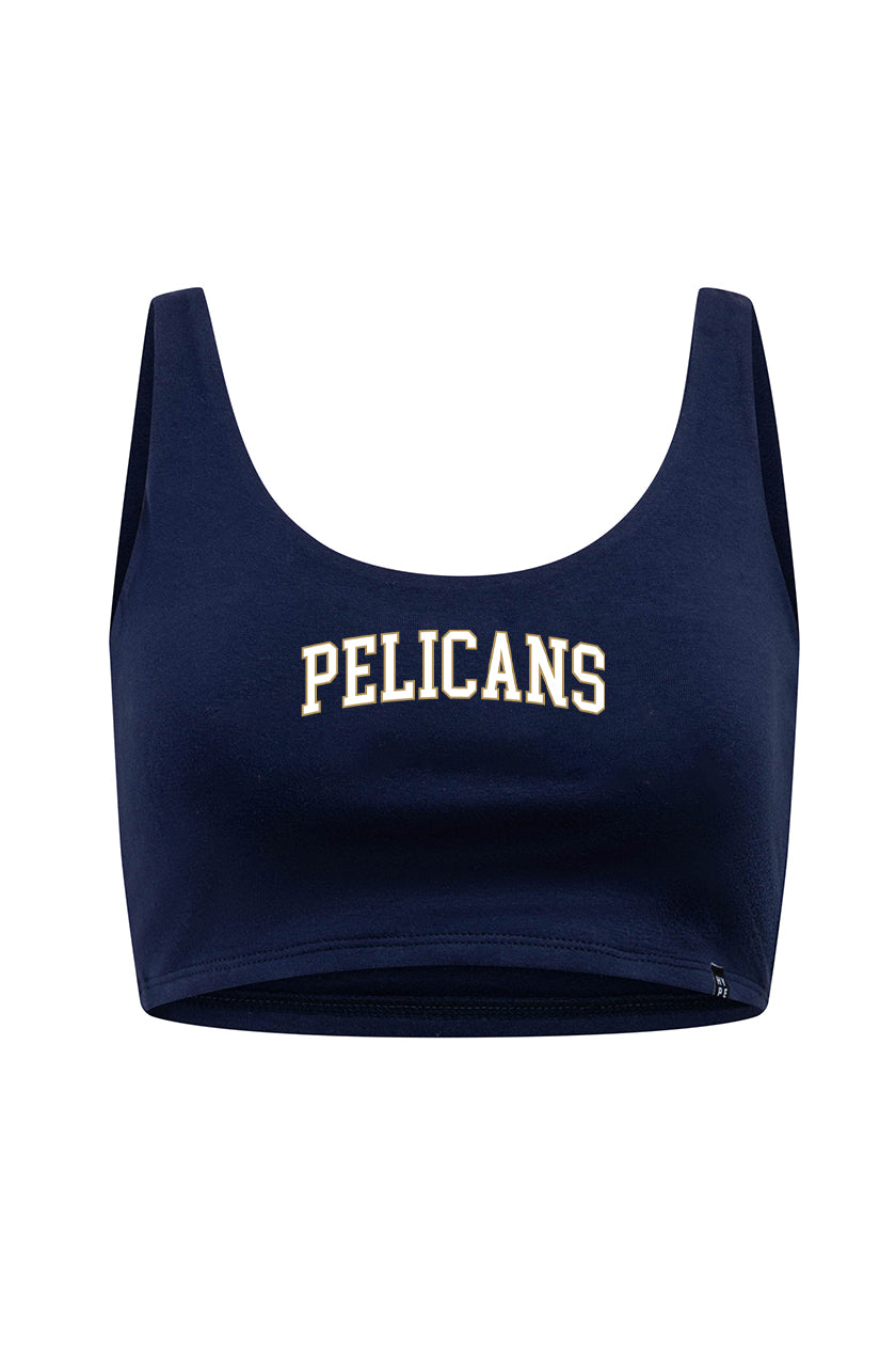 New Orleans Pelicans Scoop Neck Crop Top