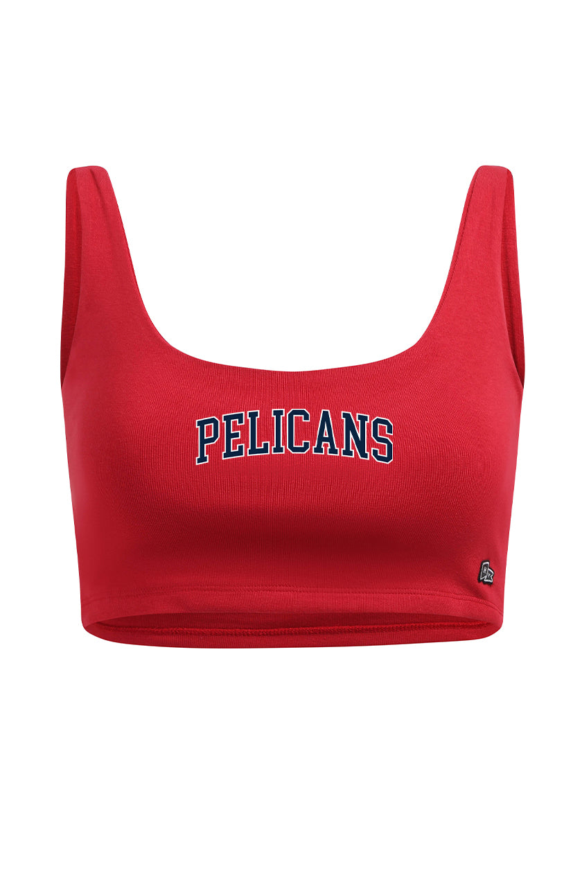 New Orleans Pelicans Scoop Neck Crop Top