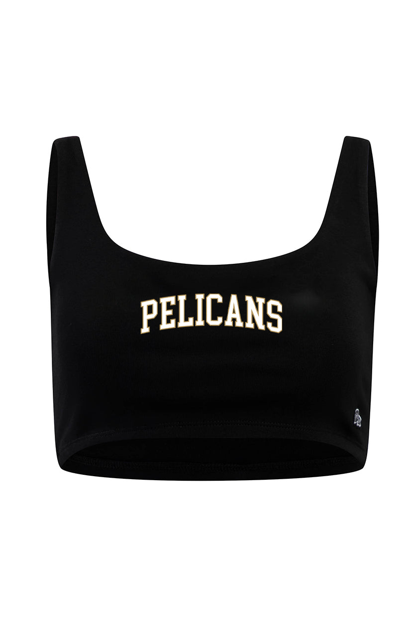 New Orleans Pelicans Scoop Neck Crop Top