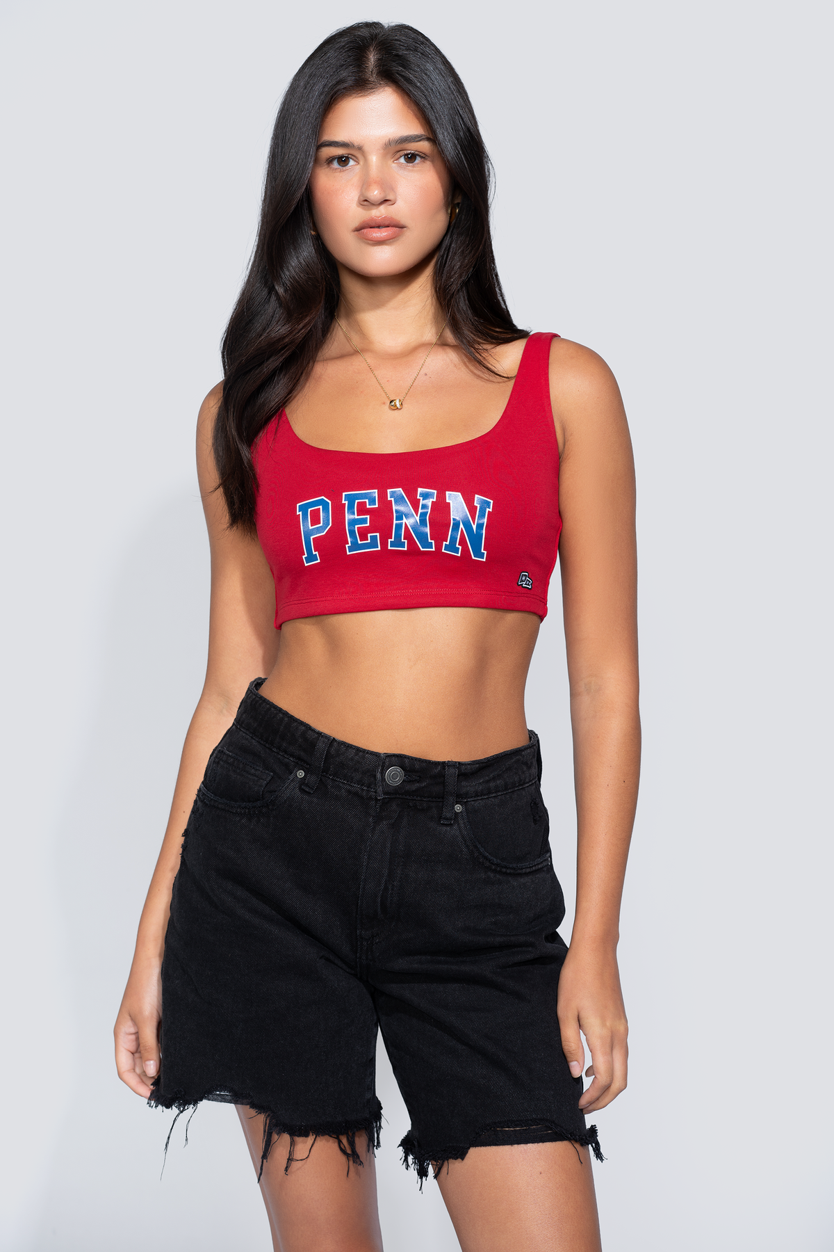 University of Pennsylvania Scoop Neck Crop Top