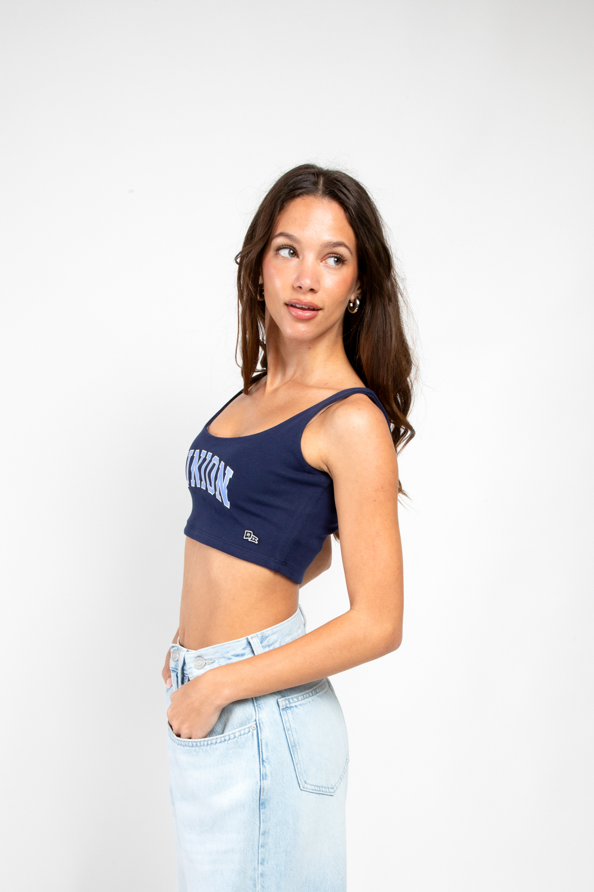 Philadelphia Union Scoop Neck Crop Top