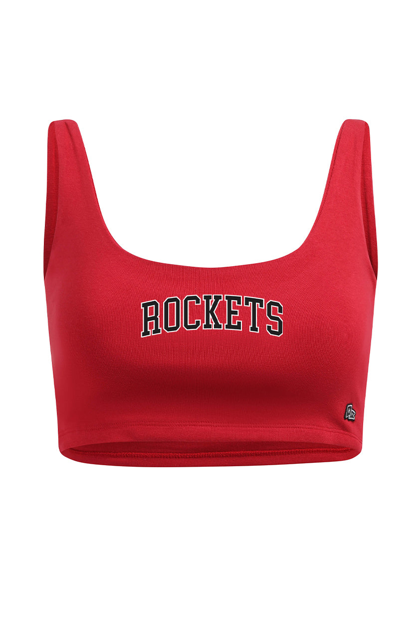 Houston Rockets Scoop Neck Crop Top