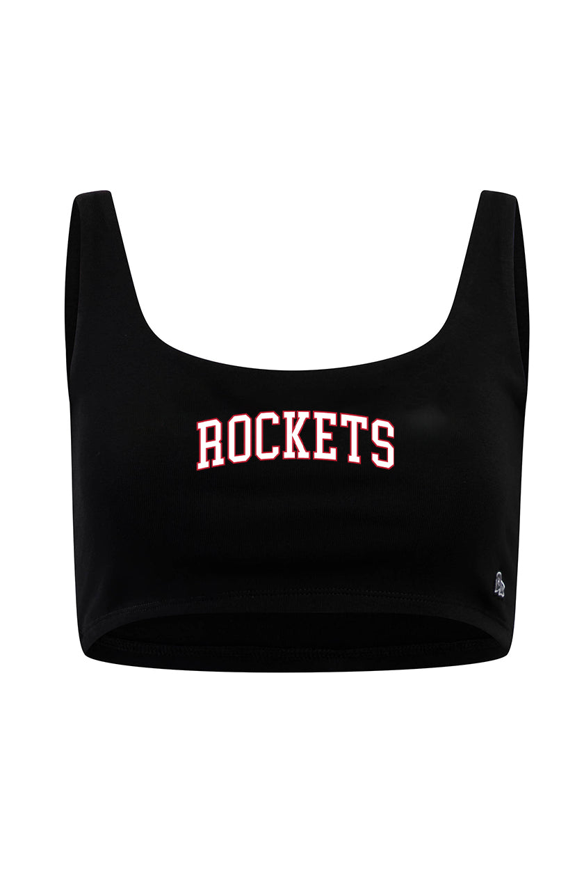 Houston Rockets Scoop Neck Crop Top