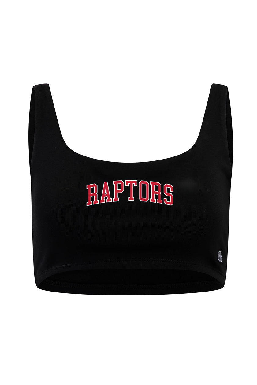 Toronto Raptors Scoop Neck Crop Top