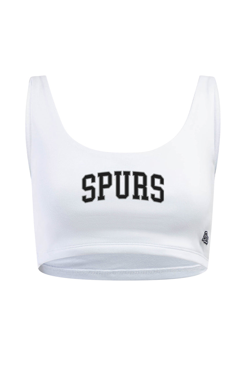 San Antonio Spurs Scoop Neck Crop Top