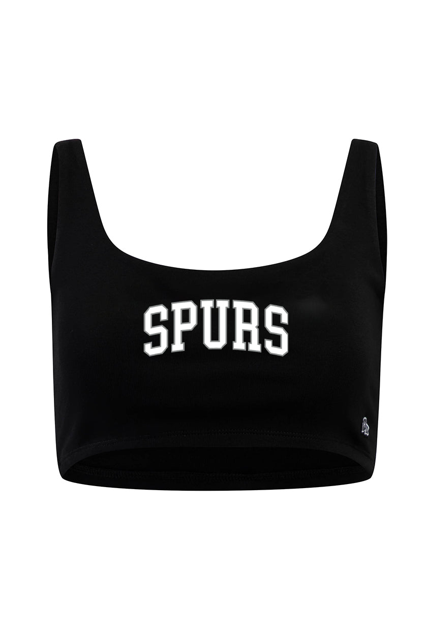 San Antonio Spurs Scoop Neck Crop Top