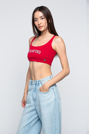 Stanford | Scoop Neck Crop Top