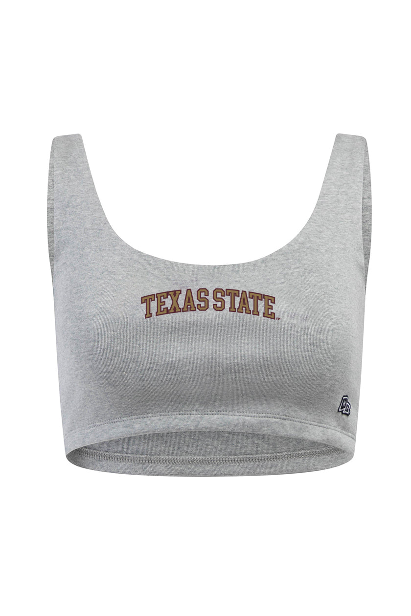Texas State | Scoop Neck Crop Top