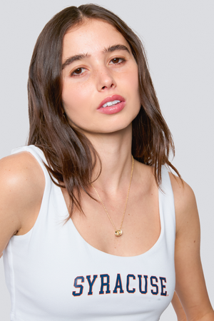 Syracuse Scoop Neck Crop Top