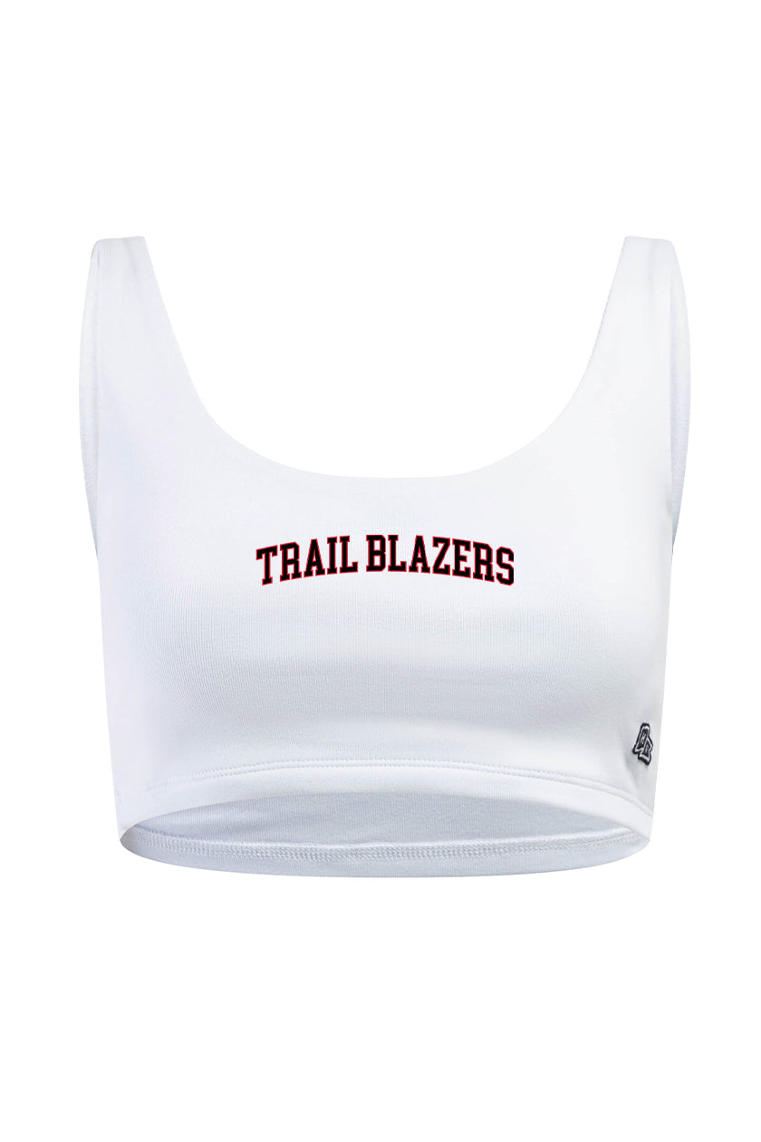 Portland Trail Blazers Scoop Neck Crop Top