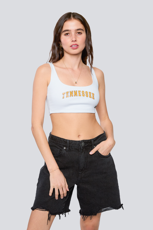 Tennessee Scoop Neck Crop Top