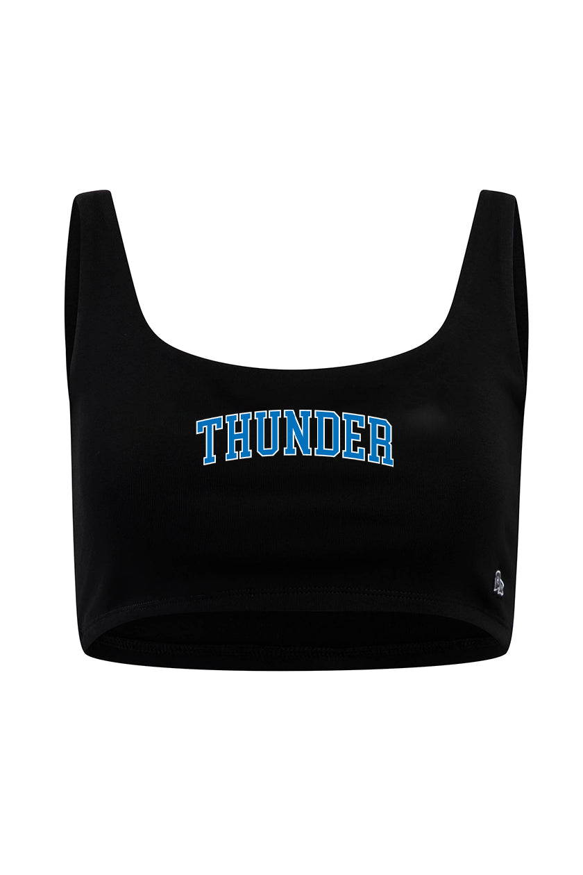 Oklahoma City Thunder Scoop Neck Crop Top