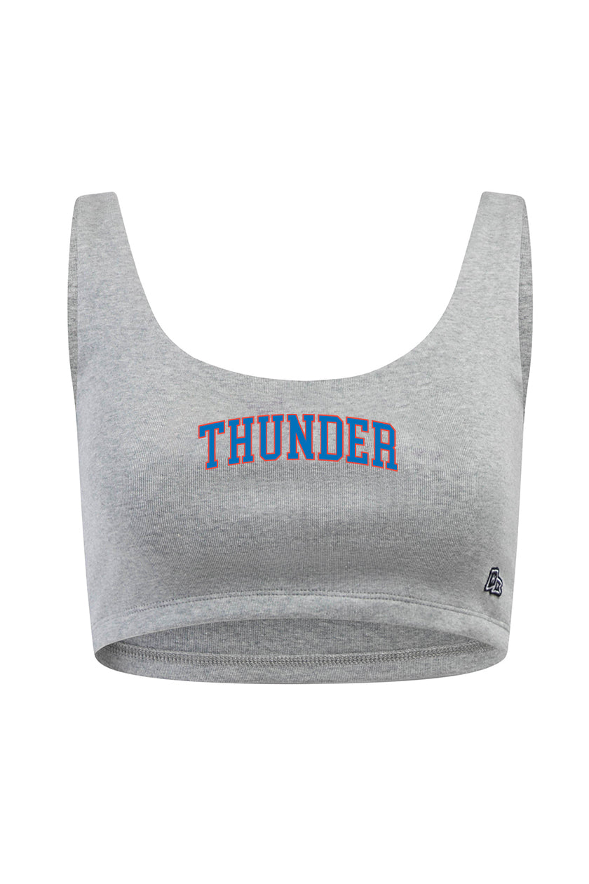 Oklahoma City Thunder Scoop Neck Crop Top