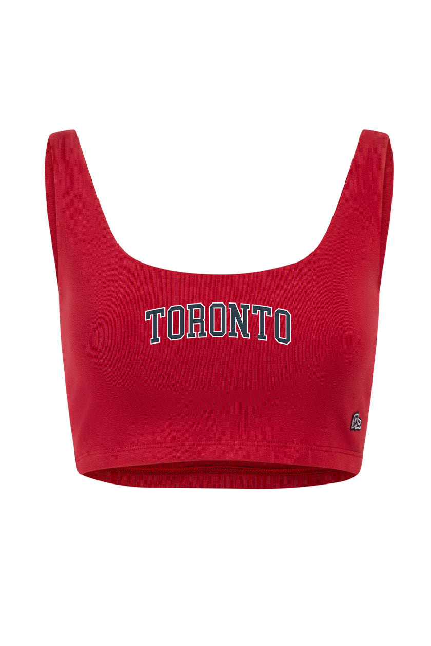 Toronto FC Scoop Neck Crop Top