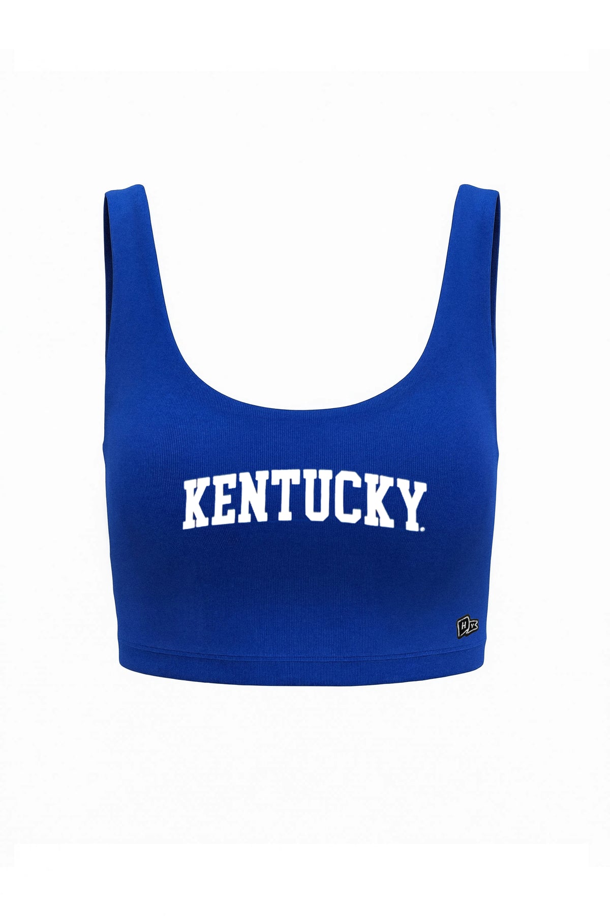 Kentucky Scoop Neck Crop Top