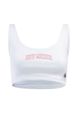UNM | Scoop Neck Crop Top