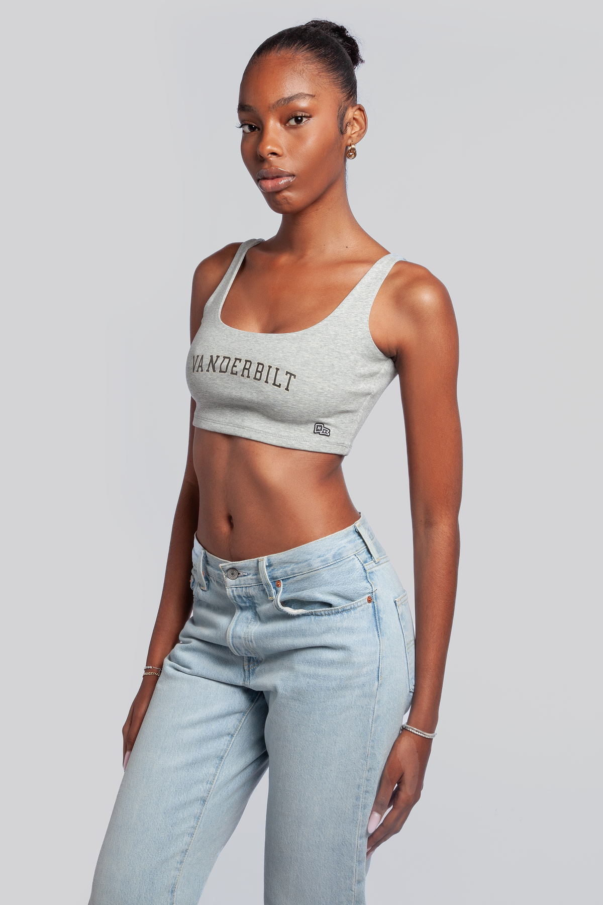 Vanderbilt | Scoop Neck Crop Top