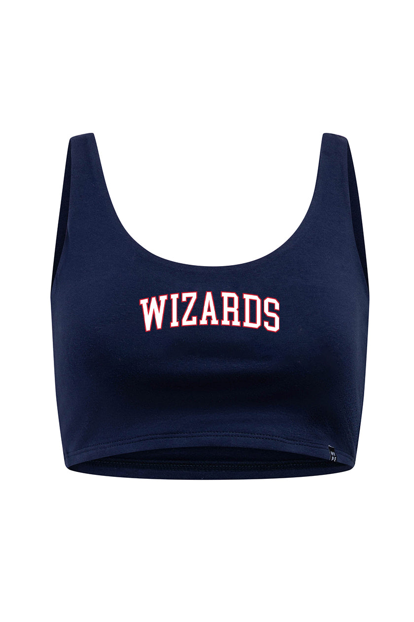 Washington Wizards Scoop Neck Crop Top