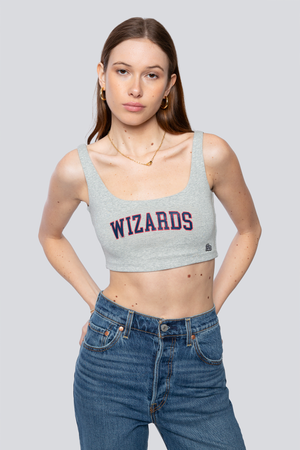 Washington Wizards Scoop Neck Crop Top