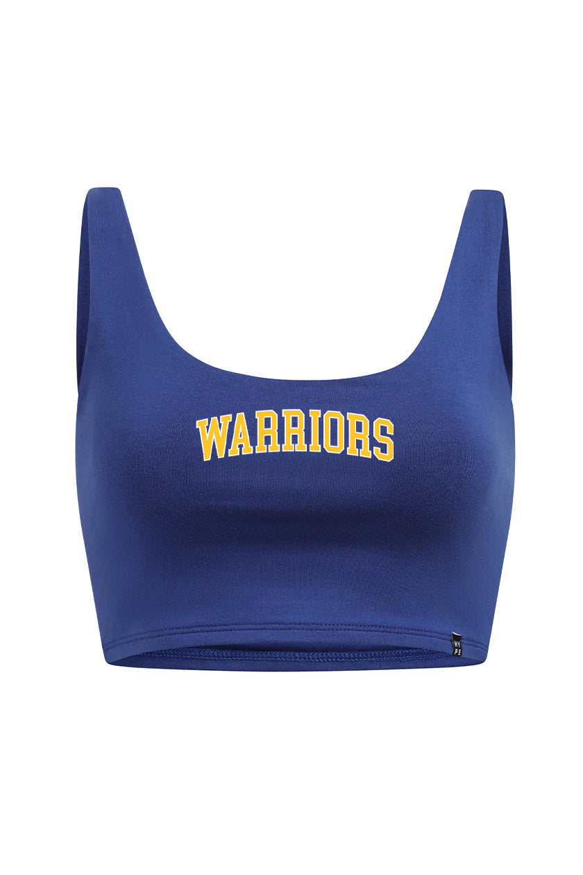 Golden State Warriors Scoop Neck Crop Top