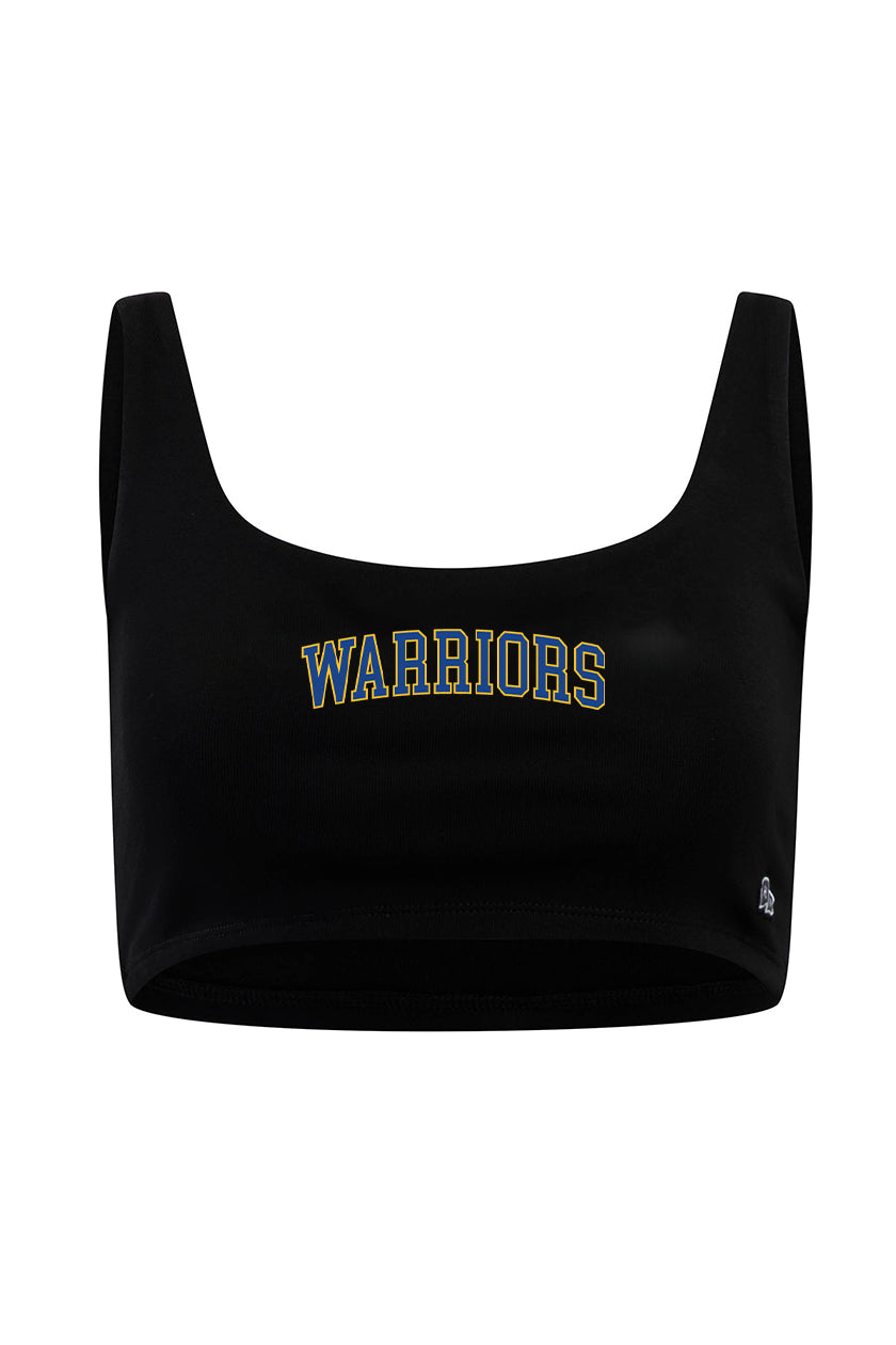 Golden State Warriors Scoop Neck Crop Top