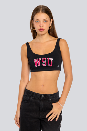 Washington State University | Scoop Neck Crop Top