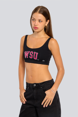 Washington State University | Scoop Neck Crop Top