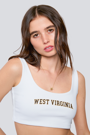 West Virginia | Scoop Neck Crop Top