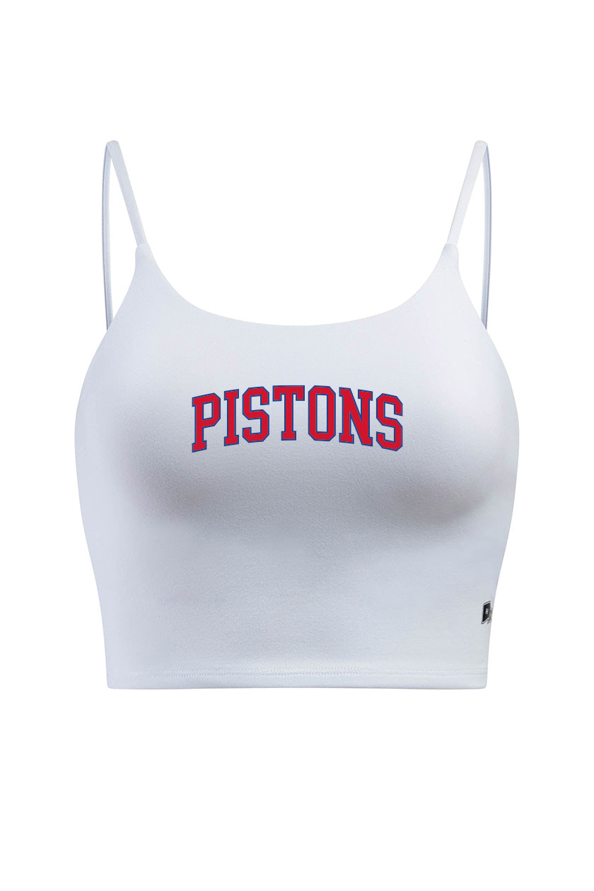 Detroit Pistons Bra Tank Top