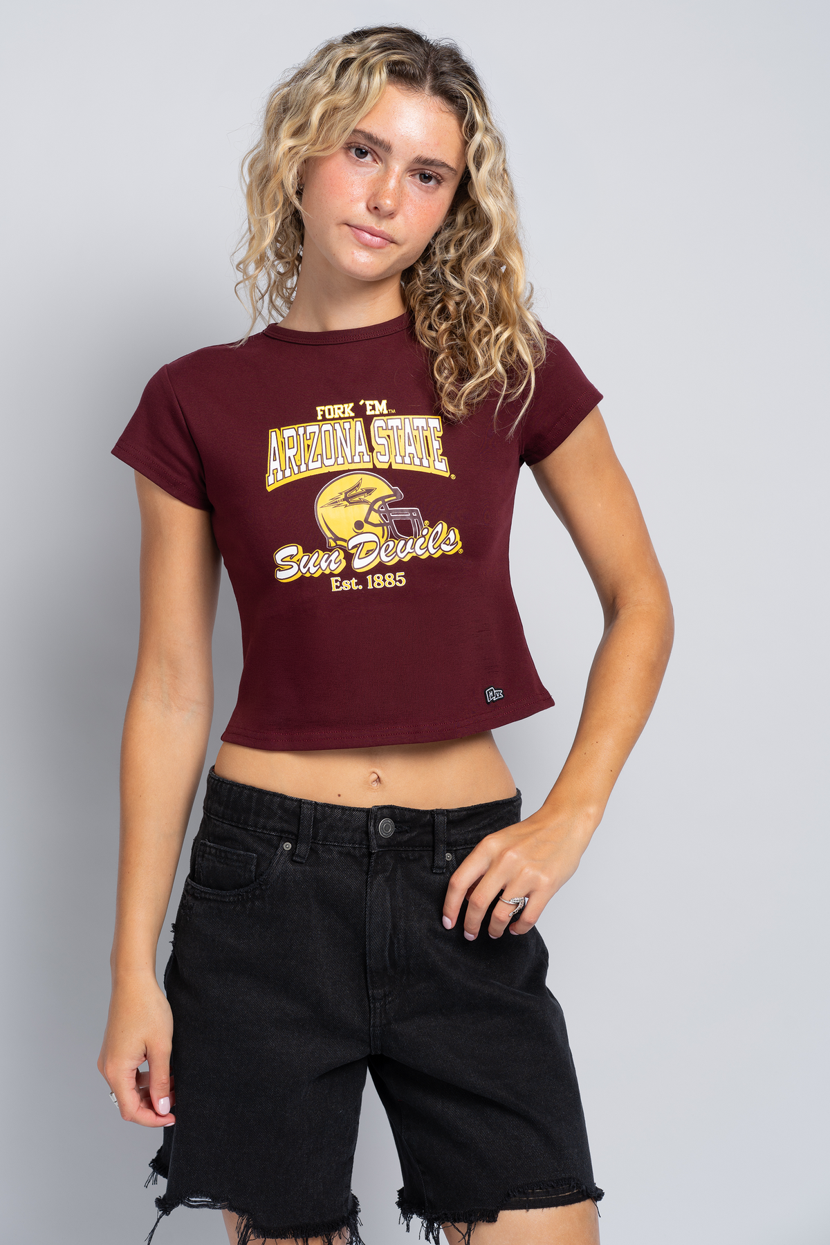 Arizona State Vintage Baby Tee