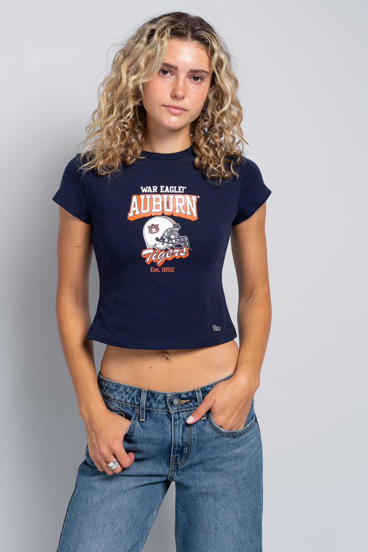 Auburn Vintage Baby Tee