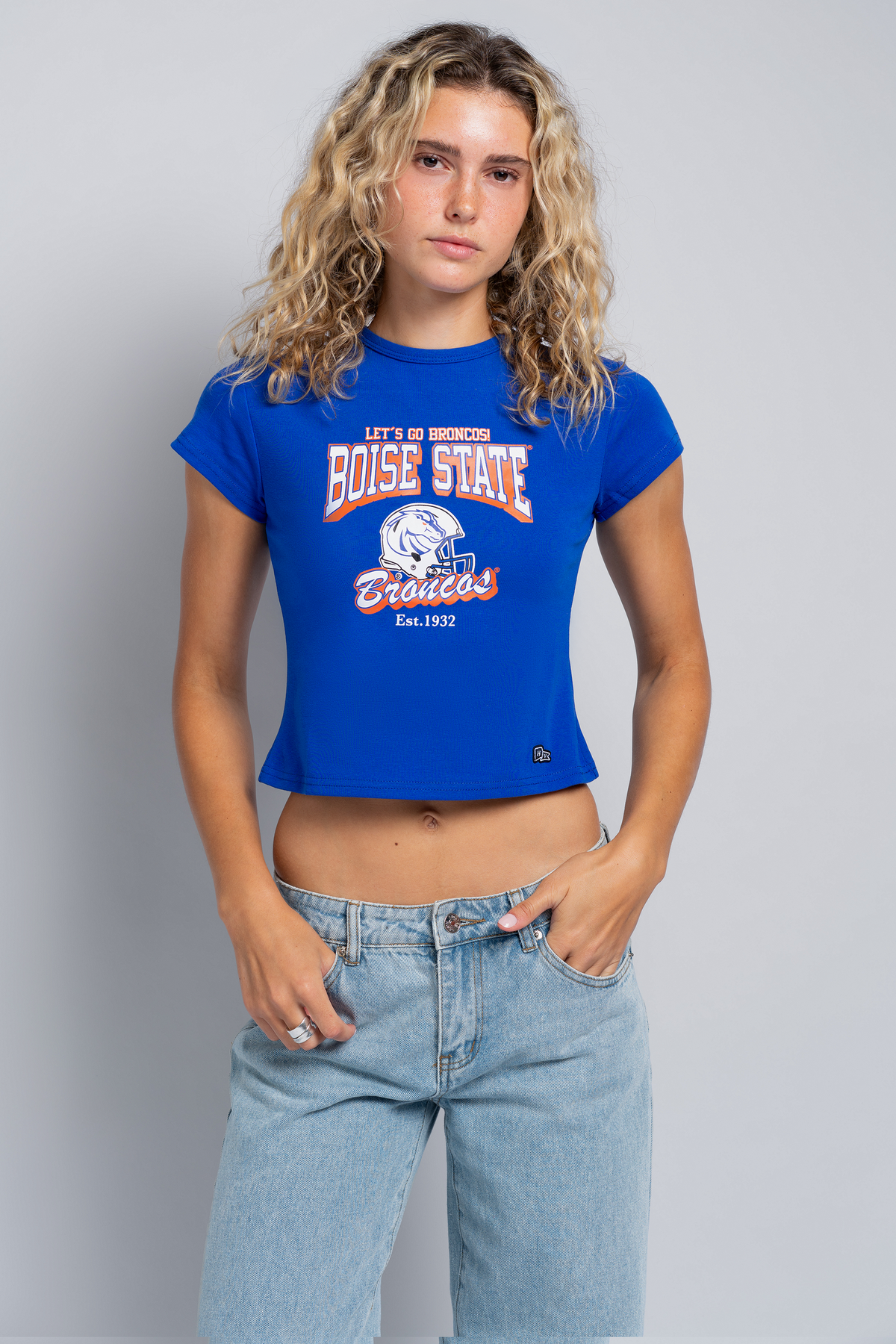 Boise State Vintage Baby Tee