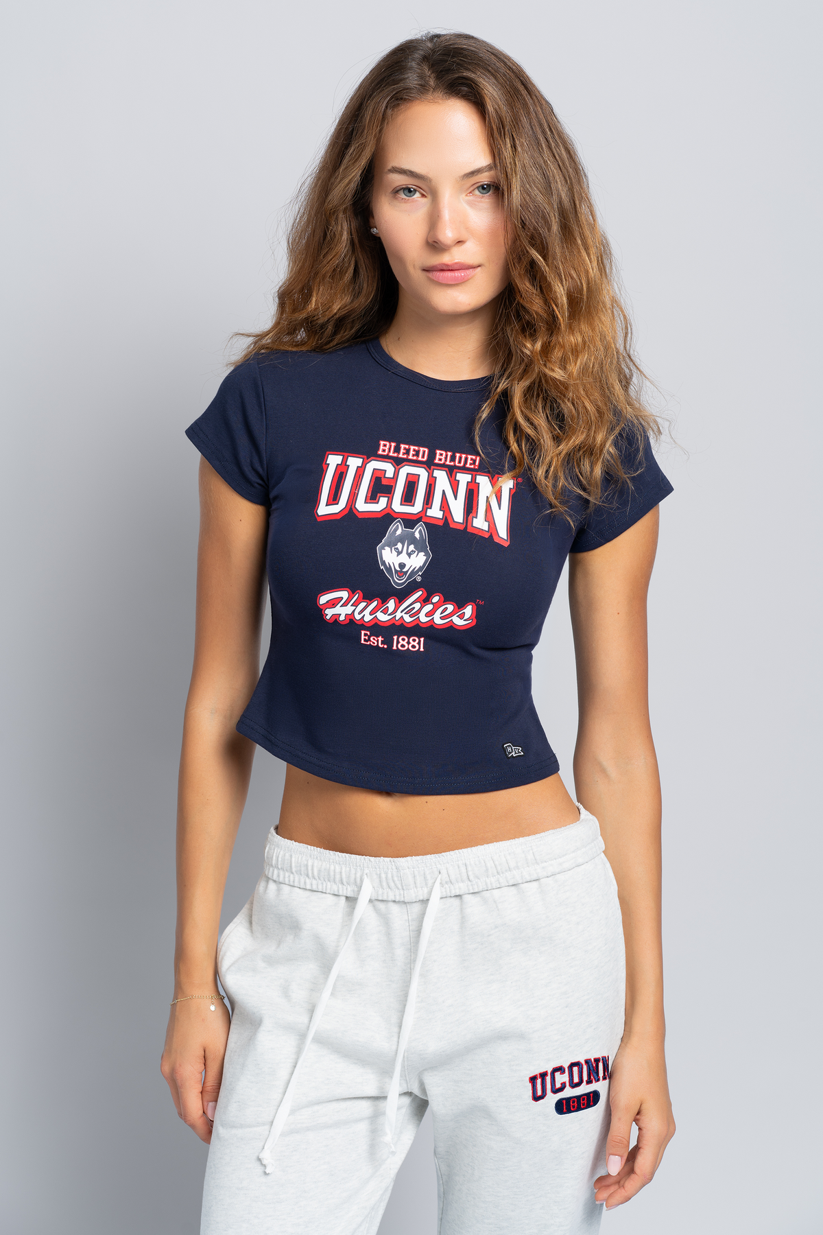 UConn Vintage Baby Tee