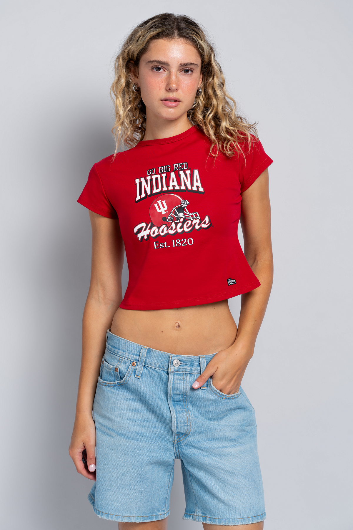 Indiana University Vintage Baby Tee