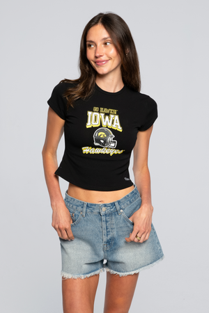 University of Iowa Vintage Baby Tee