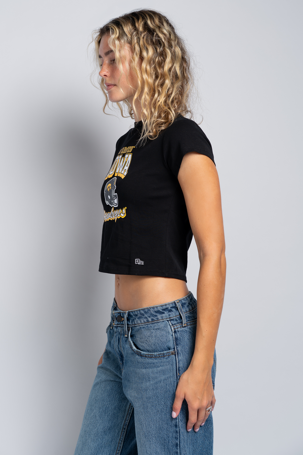 University of Iowa Vintage Baby Tee