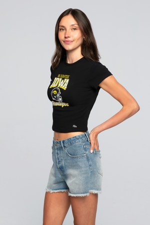University of Iowa Vintage Baby Tee